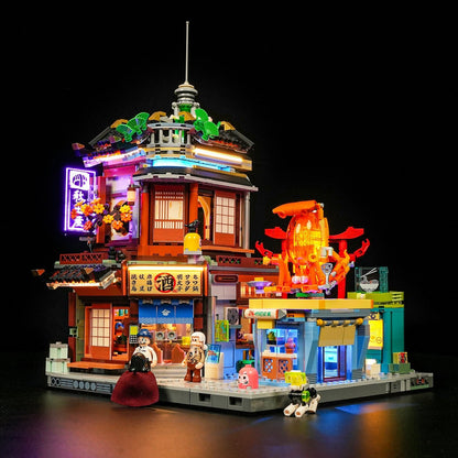 Lumibricks Izakaya 1987PCS - Building Block Toy - USA(Ship to USA)