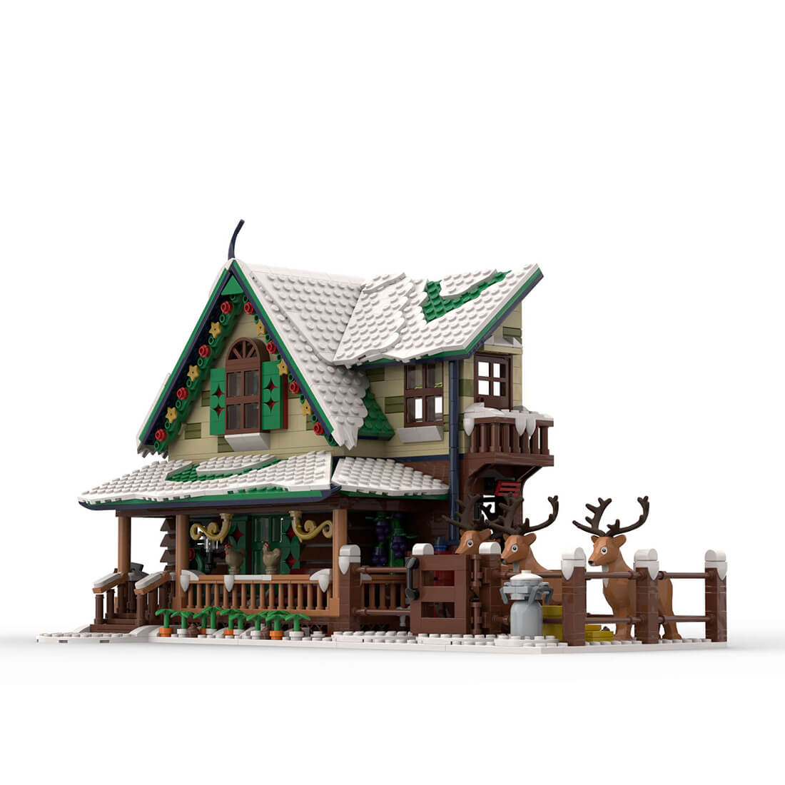 Winter Village Reindeer Ranch