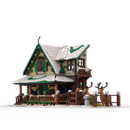 Winter Village Reindeer Ranch