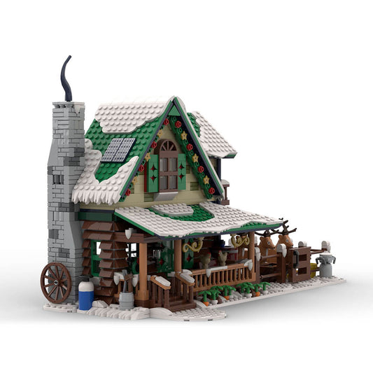 Winter Village Reindeer Ranch