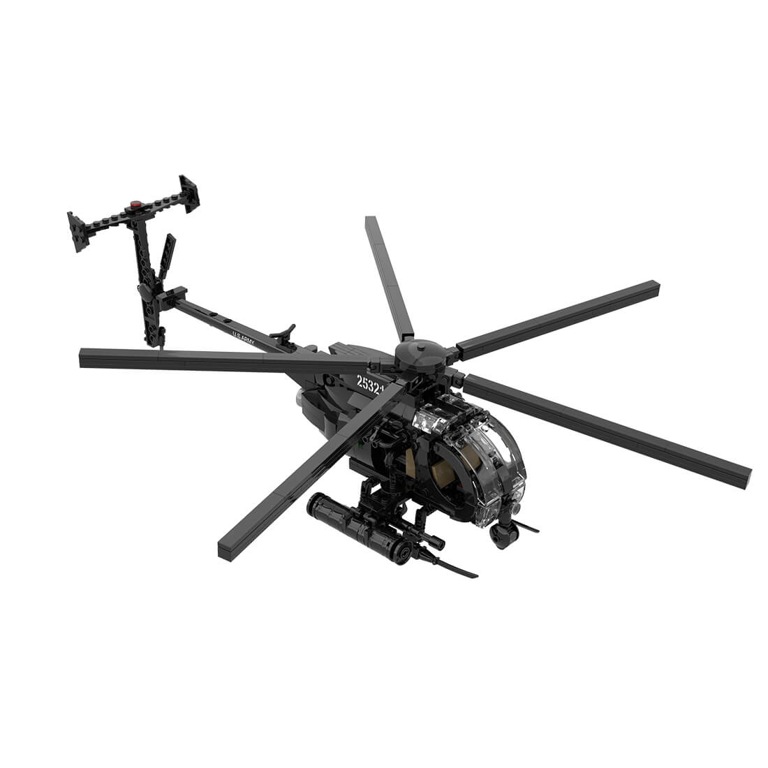 MH-6 Little Bird Military Helicopter