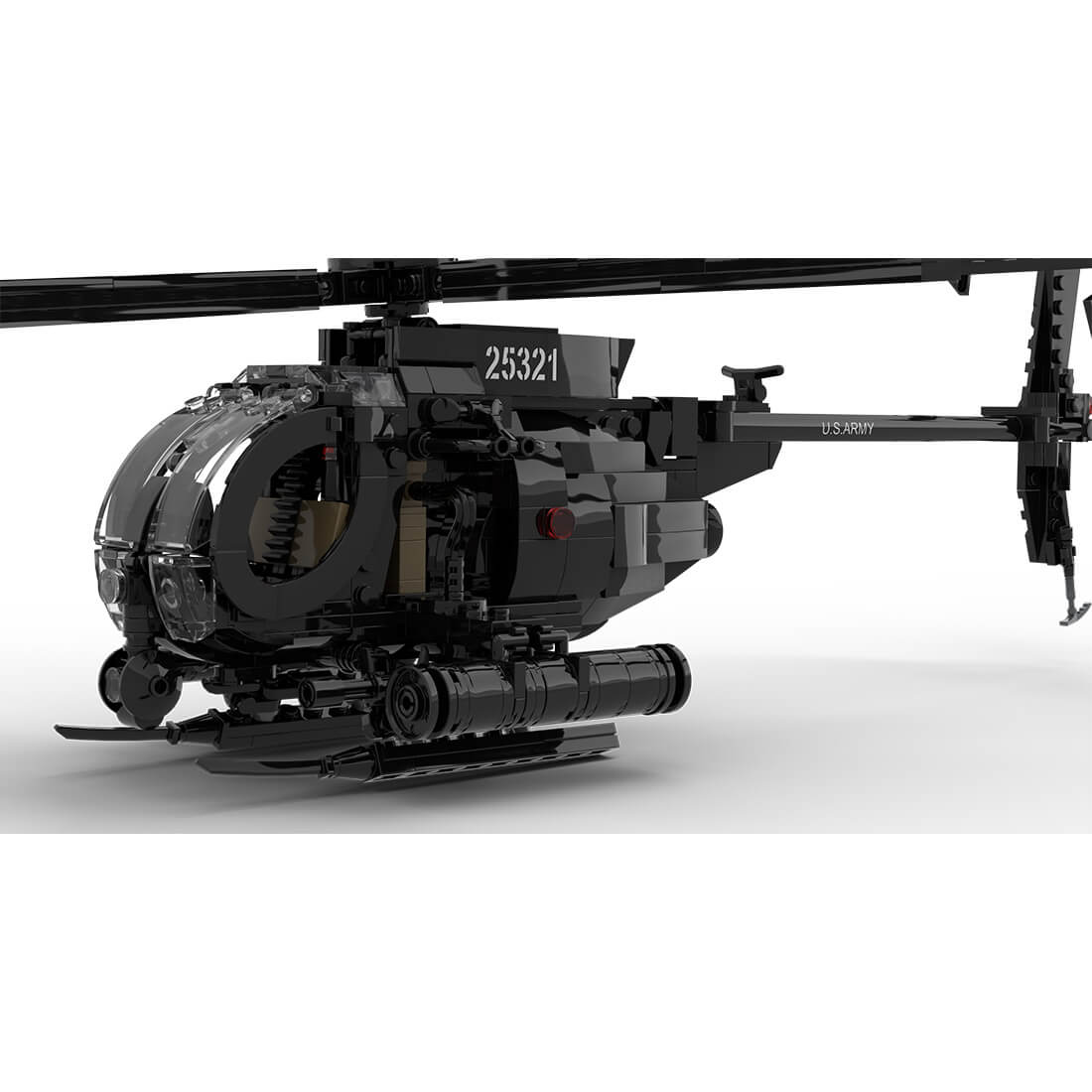 MH-6 Little Bird Military Helicopter