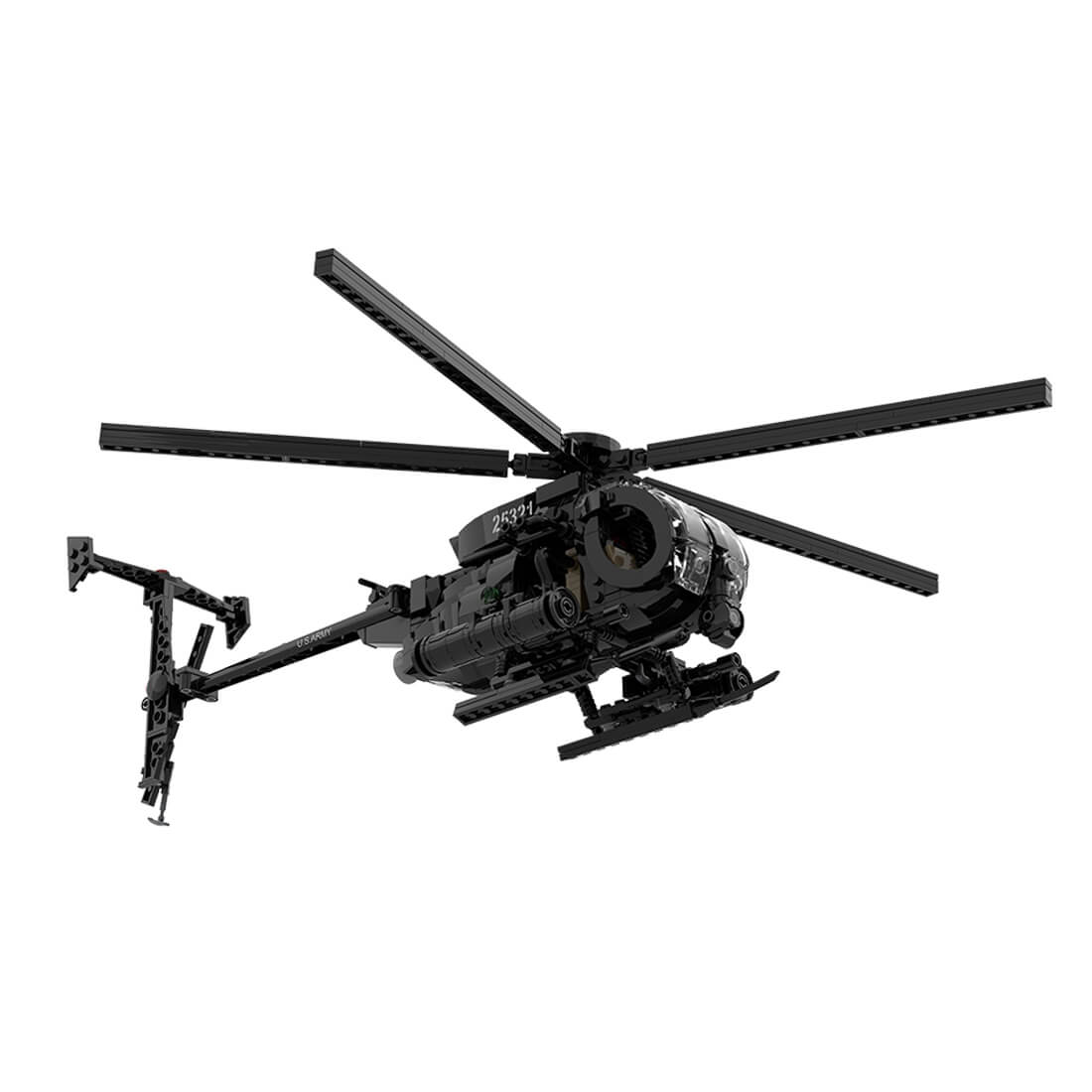 MH-6 Little Bird Military Helicopter