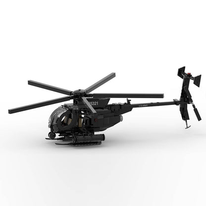 MH-6 Little Bird Military Helicopter