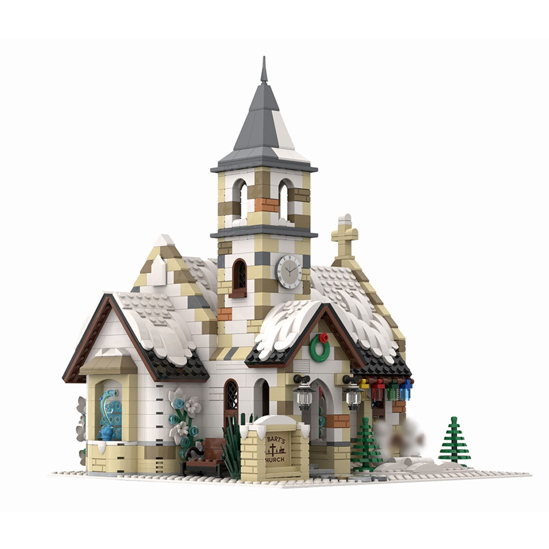 Winter Country Church