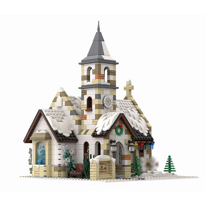 Winter Country Church