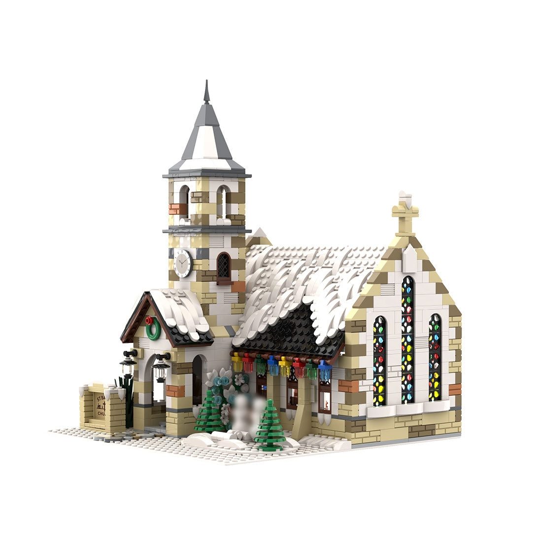 Winter Country Church