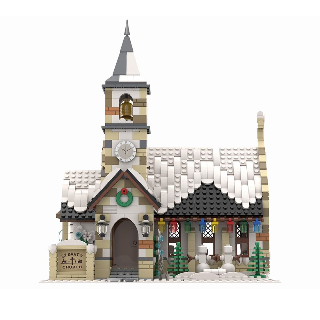 Winter Country Church