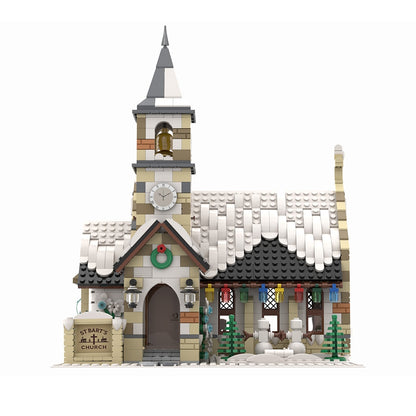 Winter Country Church