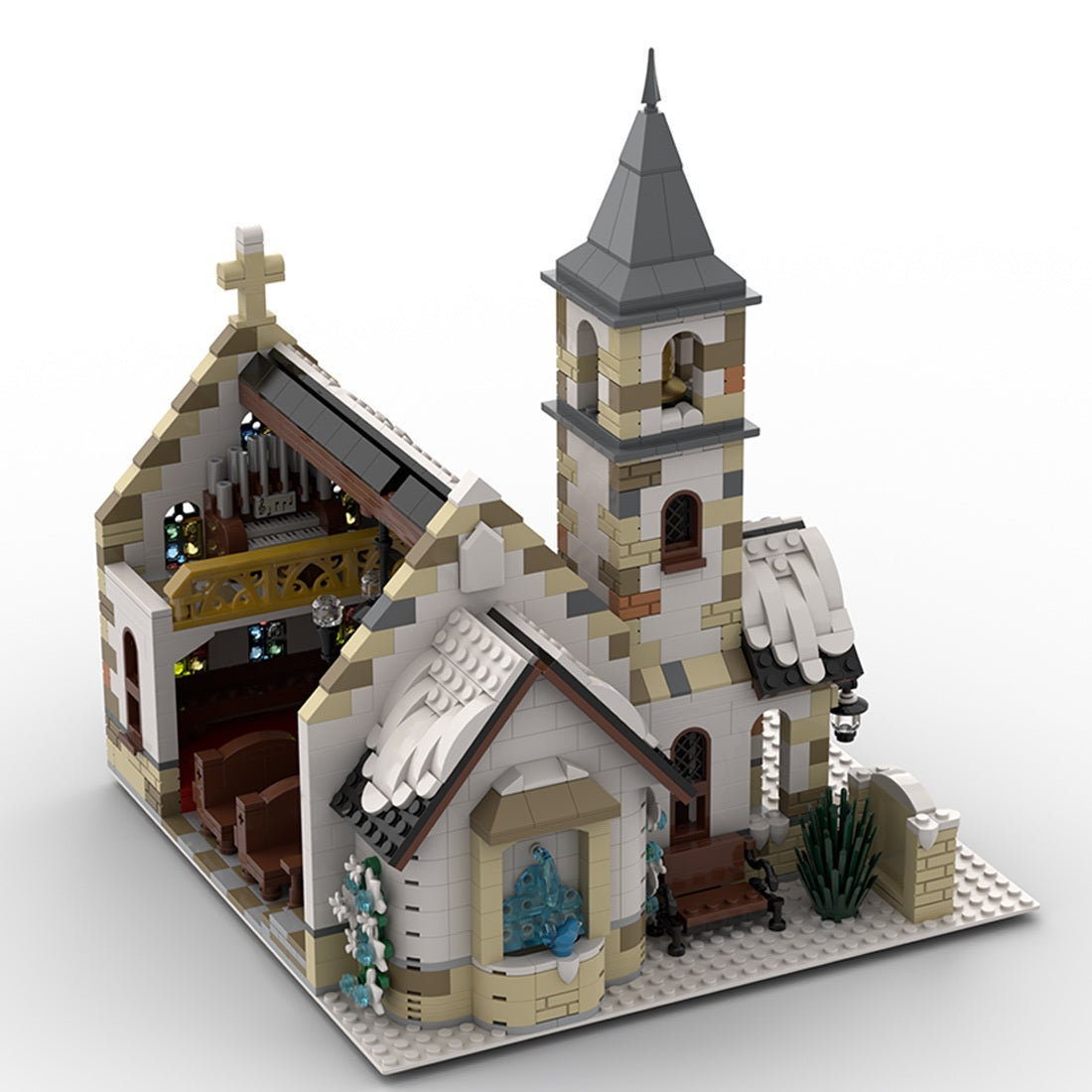 Winter Country Church