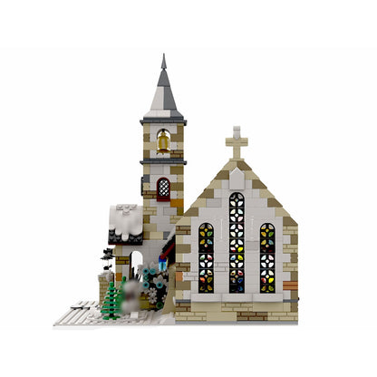Winter Country Church