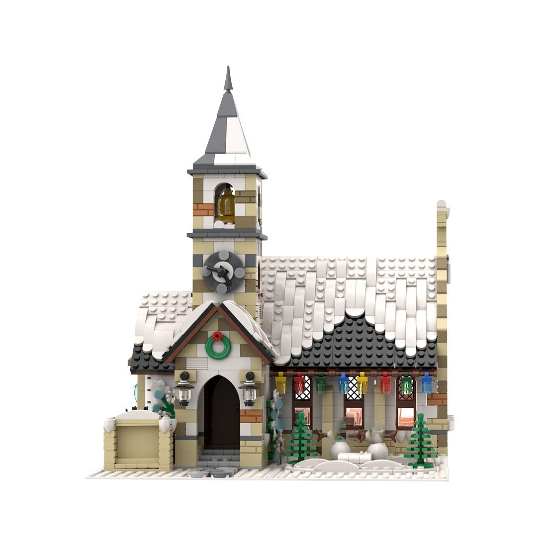 Winter Country Church