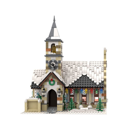 Winter Country Church