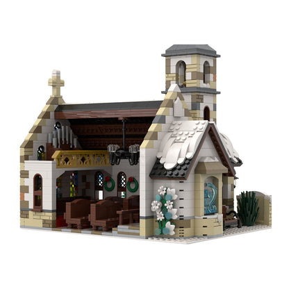 Winter Country Church