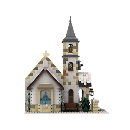 Winter Country Church