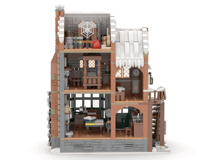 Winter Modular Christmas Snow Street