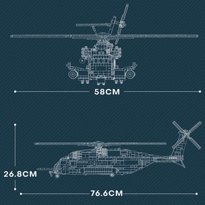 CH-53E Super Stallion 1:35 Scale Military Helicopter